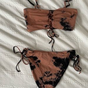 Dippin Daisy’s Tie Dye Bikini Set
